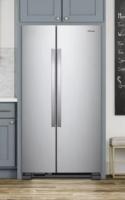 33-inch Wide Side-by-Side Refrigerator - 22 cu. ft.