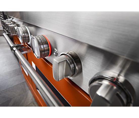  KitchenAid® 48'' Smart Commercial-Style Gas Range with Griddle