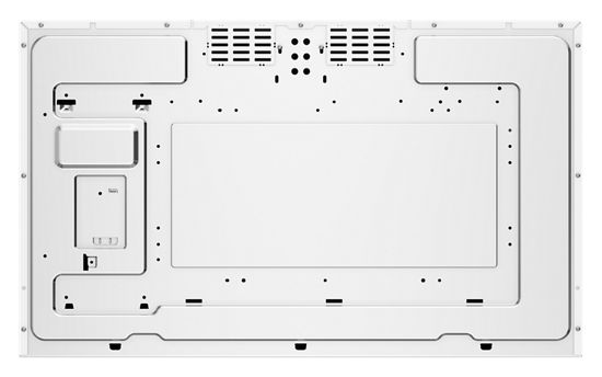 1.1 Cu. Ft. Flush Mount Microwave with Turntable-Free Design
