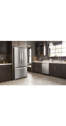 33-inch Wide French Door Refrigerator - 22 cu. ft.