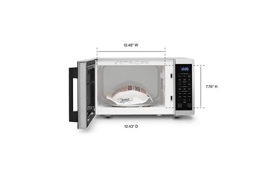 0.9 Cu. Ft. Capacity Countertop Microwave with 900 Watt Cooking Power
