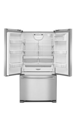 36-Inch Wide French Door Refrigerator with Water Dispenser - 25 Cu. Ft