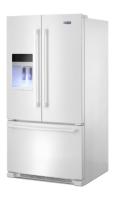 36- Inch Wide French Door Refrigerator with PowerCold® Feature - 25 Cu. Ft.