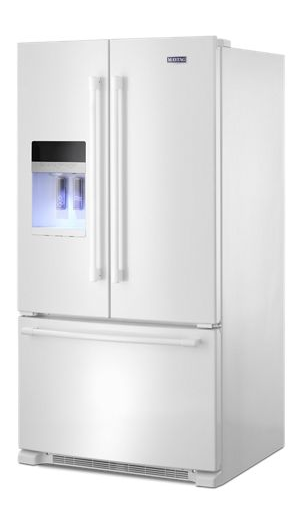36- Inch Wide French Door Refrigerator with PowerCold® Feature - 25 Cu. Ft.