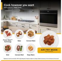 5.0 Cu. Ft. Single Wall Oven with Air Fry When Connected