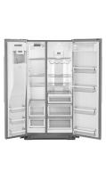 24.8 cu ft. Side-by-Side Refrigerator with Exterior Ice and Water and PrintShield™ Finish