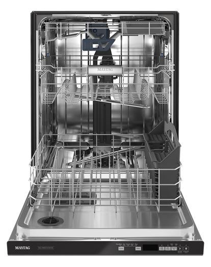 Top control dishwasher with Third Level Rack and Dual Power Filtration