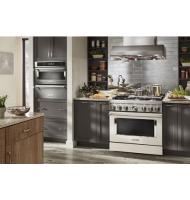 KitchenAid® 36'' Smart Commercial-Style Dual Fuel Range with 6 Burners
