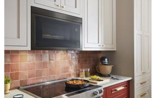 Over-The-Range Microwave with Flush Built-In Design