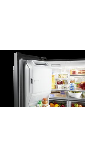 33-Inch Wide French Door Refrigerator with Water Dispenser - 22 Cu. Ft
