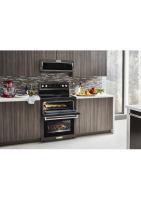 30-Inch 5 Burner Electric Double Oven Convection Range