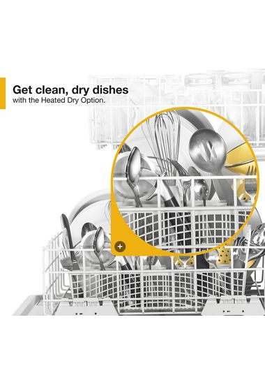 Heavy-Duty Dishwasher with 1-Hour Wash Cycle
