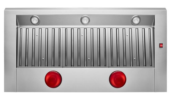 48'' 585 or 1170 CFM Motor Class Commercial-Style Wall-Mount Canopy Range Hood.
