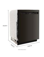 Third Level Jet Rack Dishwasher in PrintShield™ Finish, 41 dBA