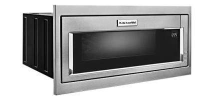 1000 Watt Built-In Low Profile Microwave with Slim Trim Kit