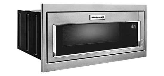1000 Watt Built-In Low Profile Microwave with Slim Trim Kit