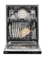 Quiet Dishwasher with Boost Cycle and Pocket Handle
