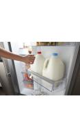 36- Inch Wide Counter Depth Side-by-Side Refrigerator- 21 Cu. Ft.