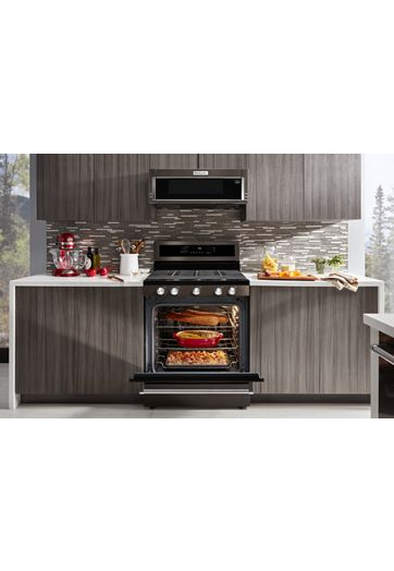30-Inch 5-Burner Gas Convection Range