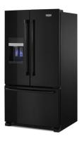 36- Inch Wide French Door Refrigerator with PowerCold® Feature - 25 Cu. Ft.