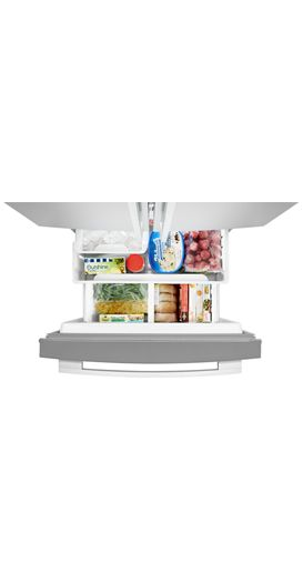 30-inch Wide Contemporary Handle French Door Refrigerator - 20 cu. ft.
