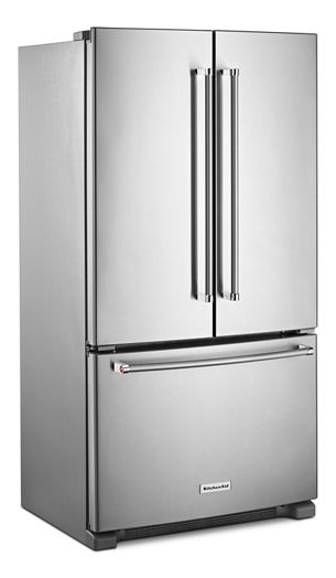 20 cu. ft. 36-Inch Width Counter-Depth French Door Refrigerator with Interior Dispensev