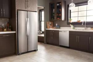 33-inch Wide Side-by-Side Refrigerator - 22 cu. ft.