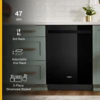 Large Capacity Dishwasher with 3rd Rack