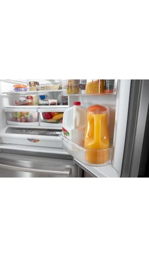 Maytag® 36 Inch Wide French Door Bottom Mount Refrigerator with Max Cool Setting - 25 Cu. Ft.