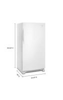 20 cu. ft. Upright Freezer with Temperature Alarm