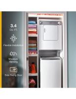 3.4 cu. ft. Compact Front Load Dryer with Flexible Installation