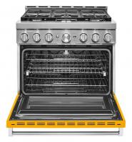 KitchenAid® 36'' Smart Commercial-Style Gas Range with 6 Burners