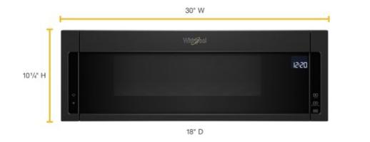 1.1 cu. ft. Low Profile Microwave Hood Combination.