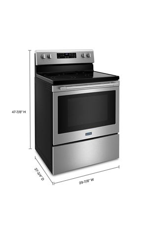 Electric Range with Air Fryer and Basket - 5.3 cu. ft.