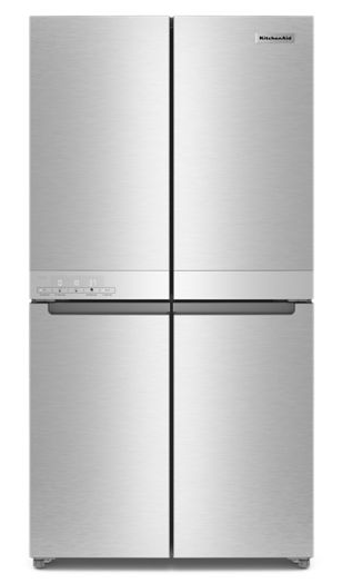 19.4 cu. ft. 36-inch wide Counter-Depth 4-Door Refrigerator with PrintShield™ Finish