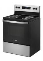 4.8 cu. ft. Electric Range with Keep Warm setting.