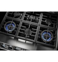KitchenAid® 36'' Smart Commercial-Style Dual Fuel Range with 6 Burners