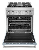 KitchenAid® 30'' Smart Commercial-Style Gas Range with 4 Burners