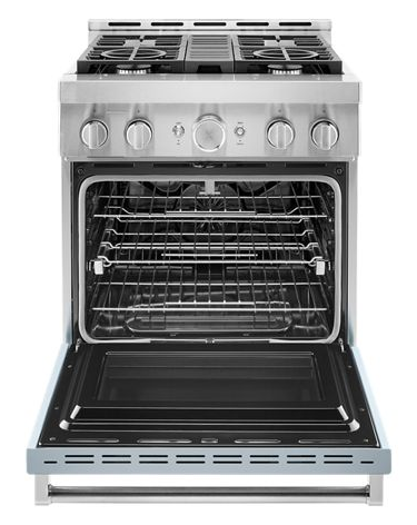 KitchenAid® 30'' Smart Commercial-Style Gas Range with 4 Burners