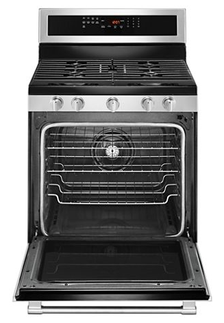 30-Inch Wide Gas Range With True Convection And Power Preheat - 5.8 Cu. Ft.