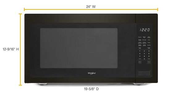 2.2 cu. ft. Countertop Microwave with 1,200-Watt Cooking Power