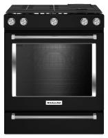 30-Inch 5 Burner Gas Convection Slide-In Range with Baking Drawer