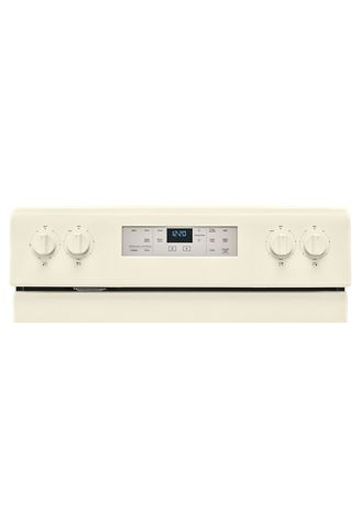 5.3 cu. ft. Whirlpool® electric range with Frozen Bake™ technology.