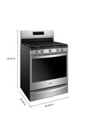 5.8 cu. ft. Freestanding Gas Range with Frozen Bake™ Technology