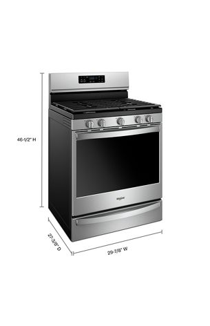 5.8 cu. ft. Freestanding Gas Range with Frozen Bake™ Technology