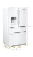 36-Inch Wide French Door Refrigerator - 25 cu. ft