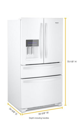 36-Inch Wide French Door Refrigerator - 25 cu. ft