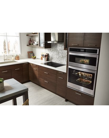 6.4 cu. ft. Smart Combination Convection Wall Oven with Air Fry, when Connected