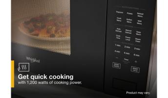 1.6 cu. ft. Sensor Cooking Microwave