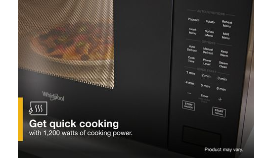 1.6 cu. ft. Sensor Cooking Microwave
